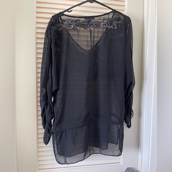 Arden B. sheer blouse - Picture 2 of 4